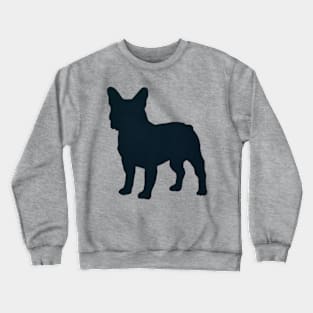 French Bulldog - Cute Frenchie Puppy Silhouette for Dog Lovers Crewneck Sweatshirt